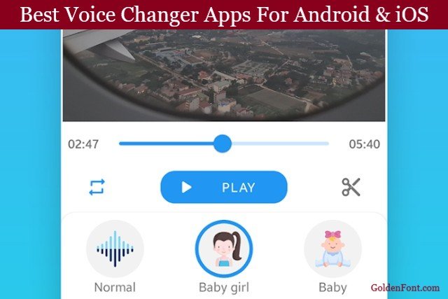 Best Voice changer apps male to female for android free download
