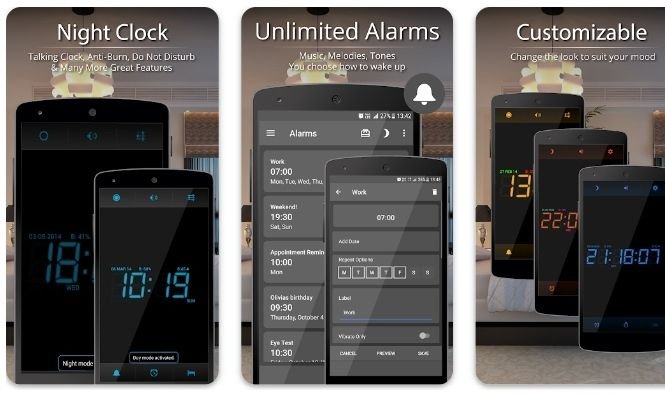 To get unlimited alarms you can use Digital alarm clock app 