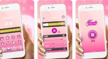 Through female voice changer app you can change the voice of girl 