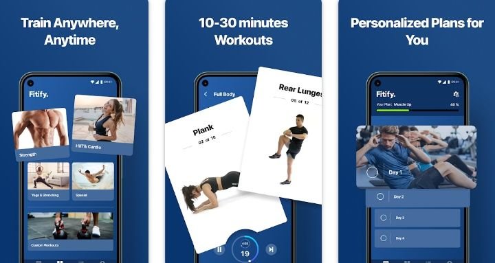 Fitify is the Best Fitness Apps In India Free