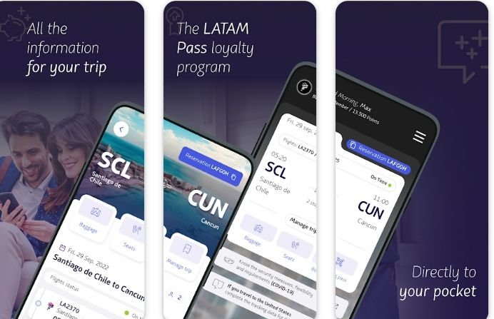 LATAM Airlines  is very simple app where you can book your flight and manage your flight 