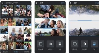 With layout from Instagram App you can remix your 9 favourite photos to make collage