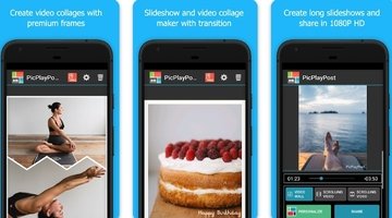 PicPlayPost is the app through which you can make photo collage as well as video collage