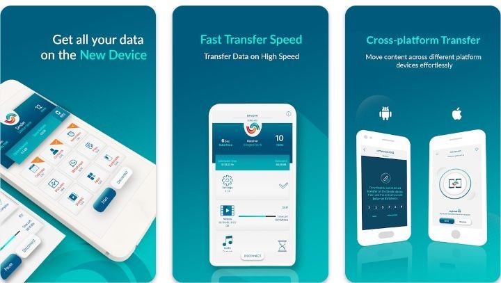 With Smart Transfer App app you will get your all data in your new mobile phone 