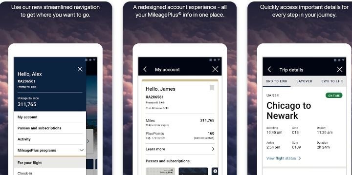 United State airlines app can be the good app for you for booking the flight