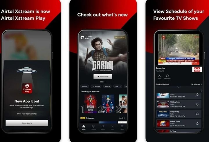 Xtream play: Apps to watch movies for free