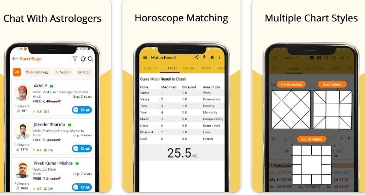 AstroSage Kundli is Best Astrology Apps In India Free