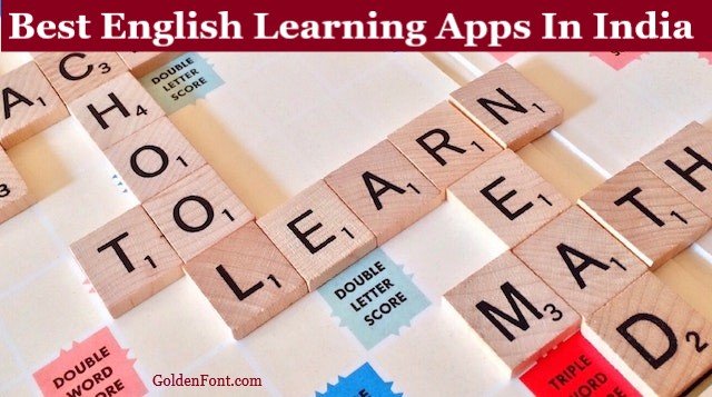 English learning apps in India